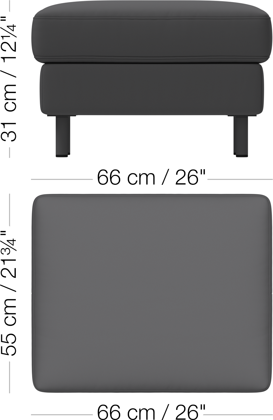 I.D.V フットスツール | Footstool | I.D.V | Anders Nørgaard | ボー